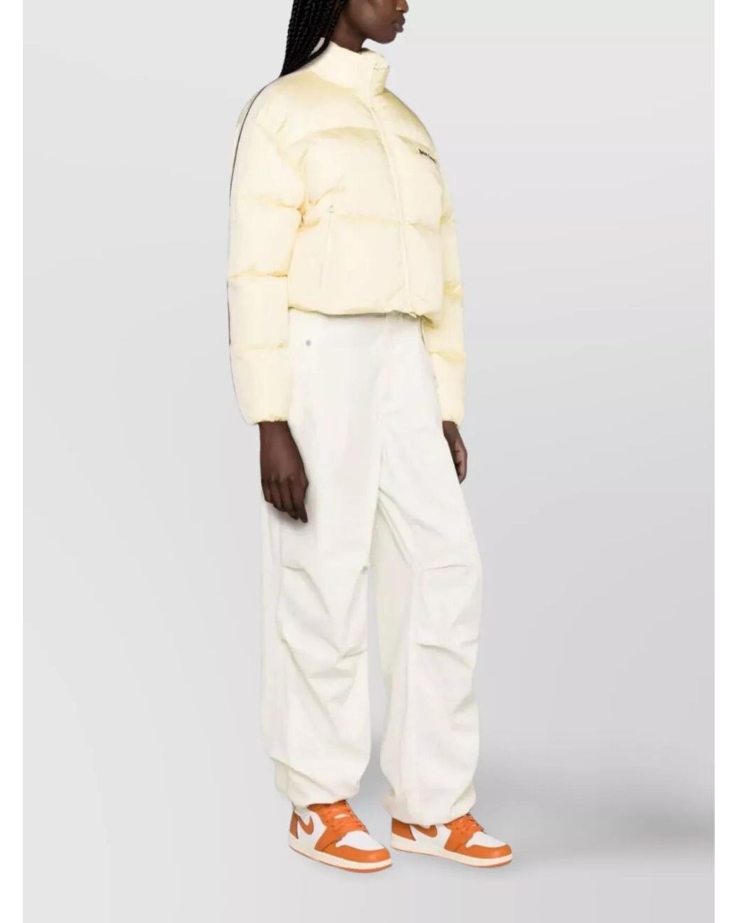 Palm Angels Natural Down Puffer Jacket