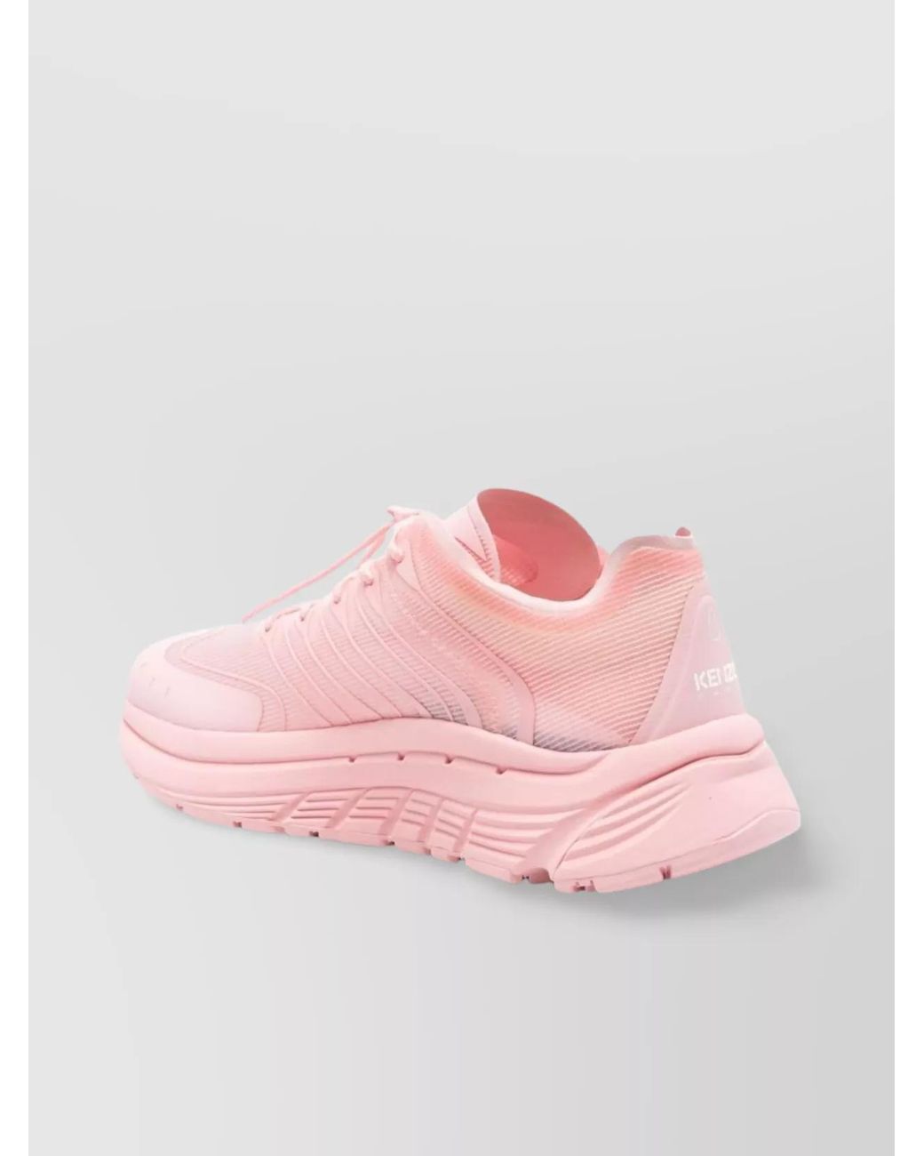 KENZO Pink Chunky-Sole Low-Top Sneakers
