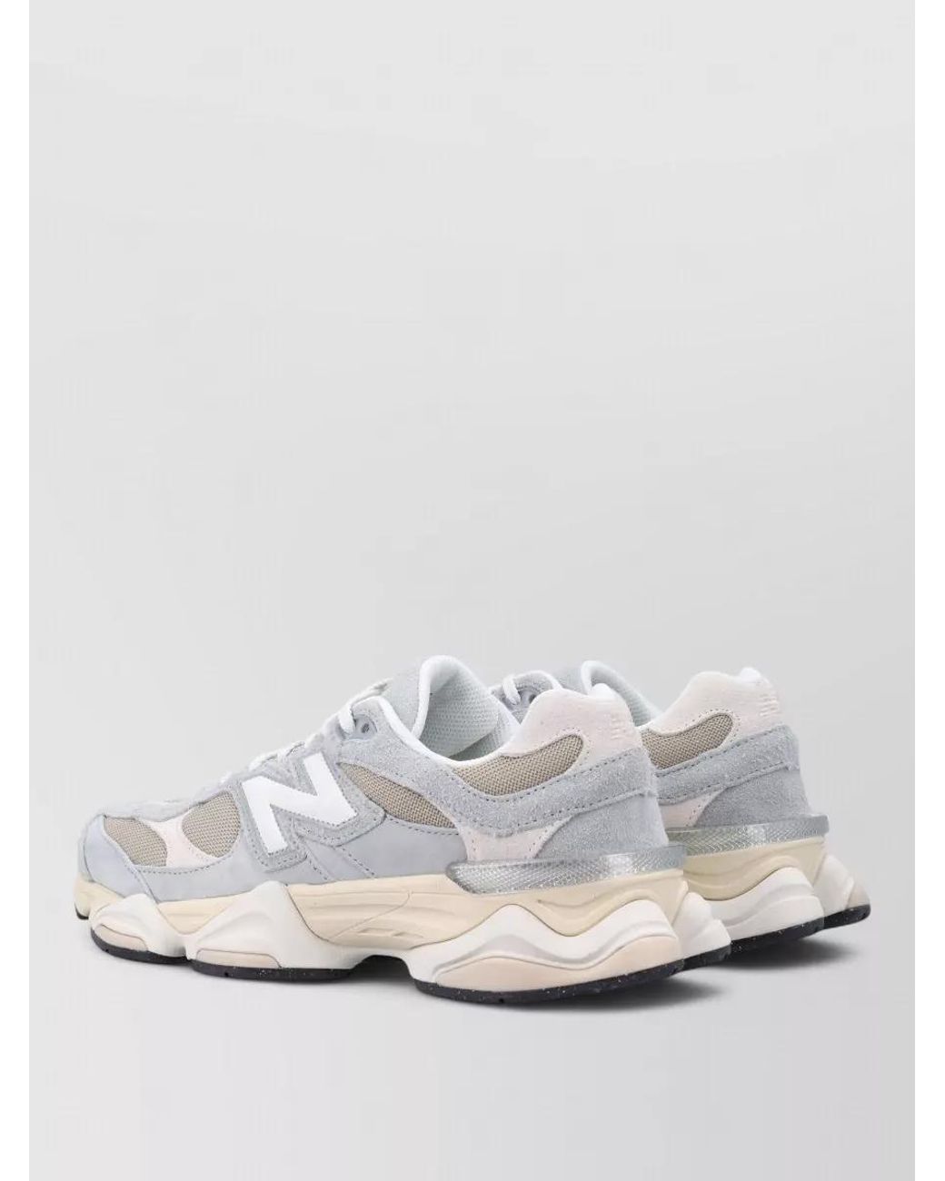New Balance White Synthetic Low-Top Sneakers