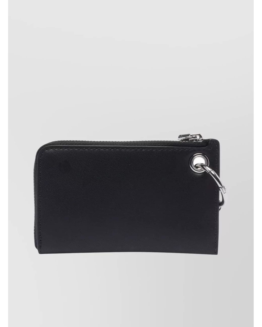 Marc Jacobs Black Leather Zip-Around Cardholder