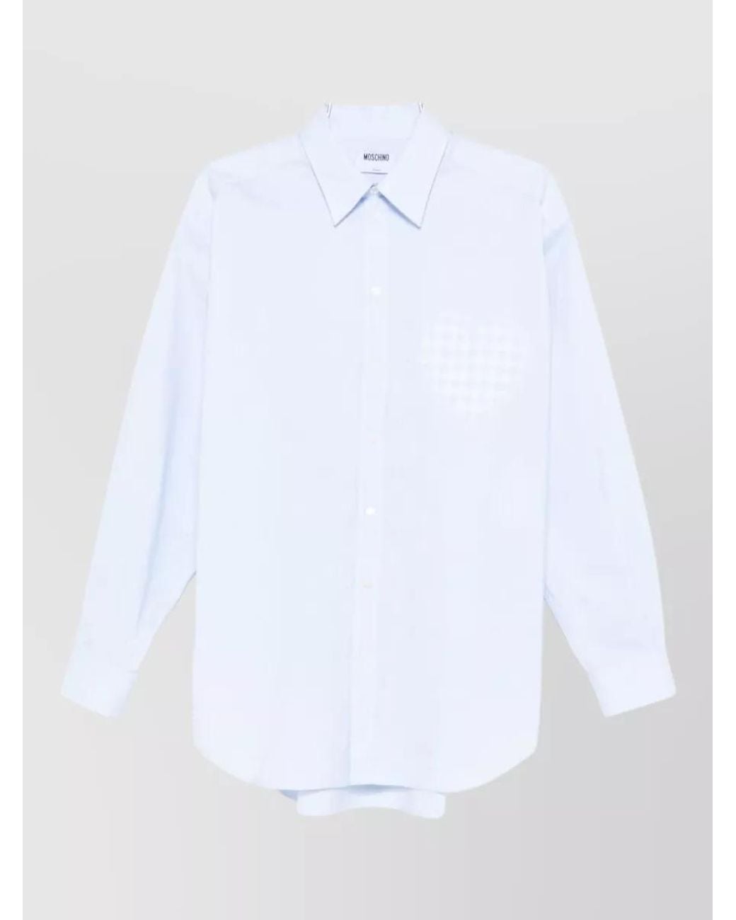 Moschino White Cotton Shirt for men