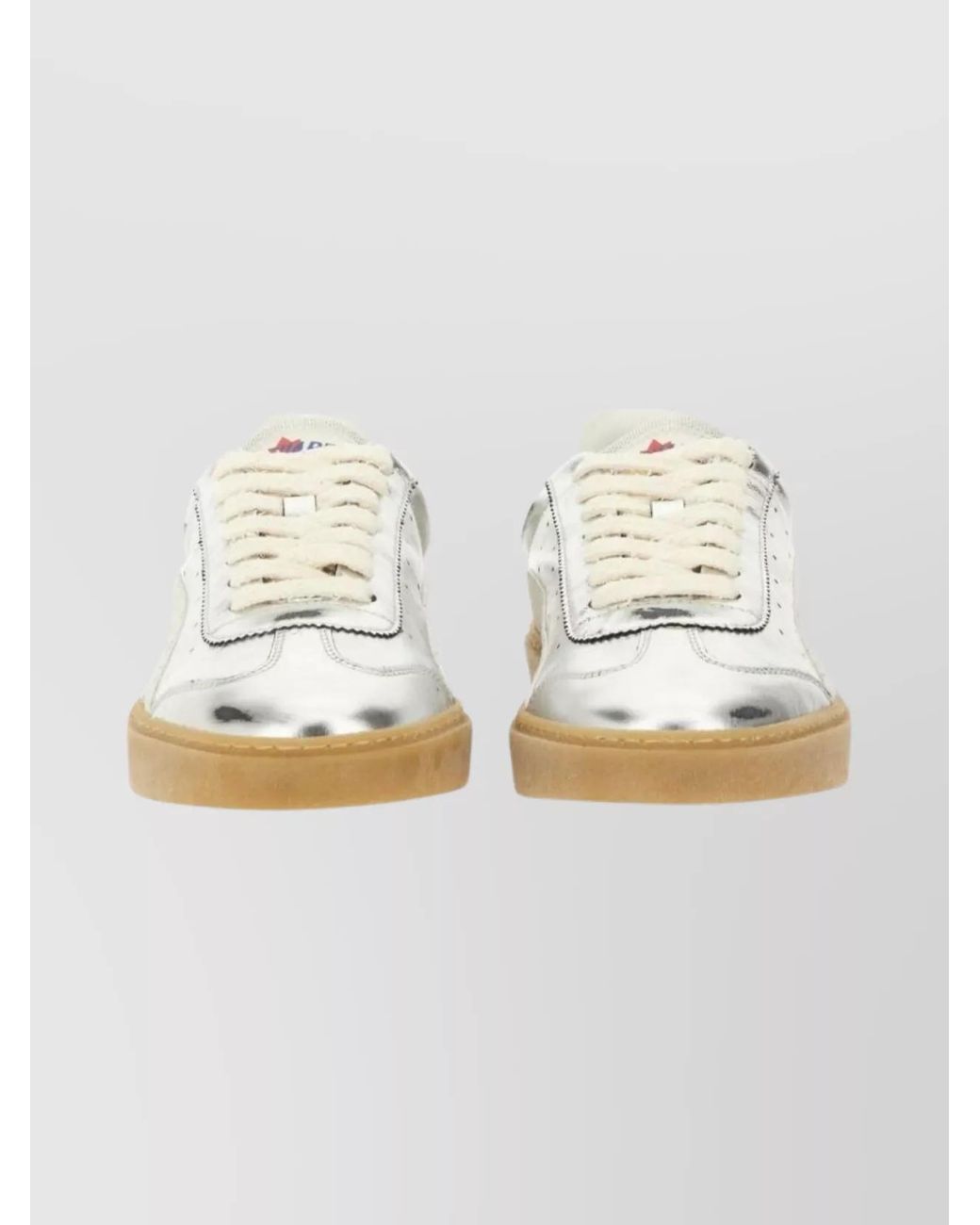DSquared² Metallic Leather Low-Top Sneakers for men