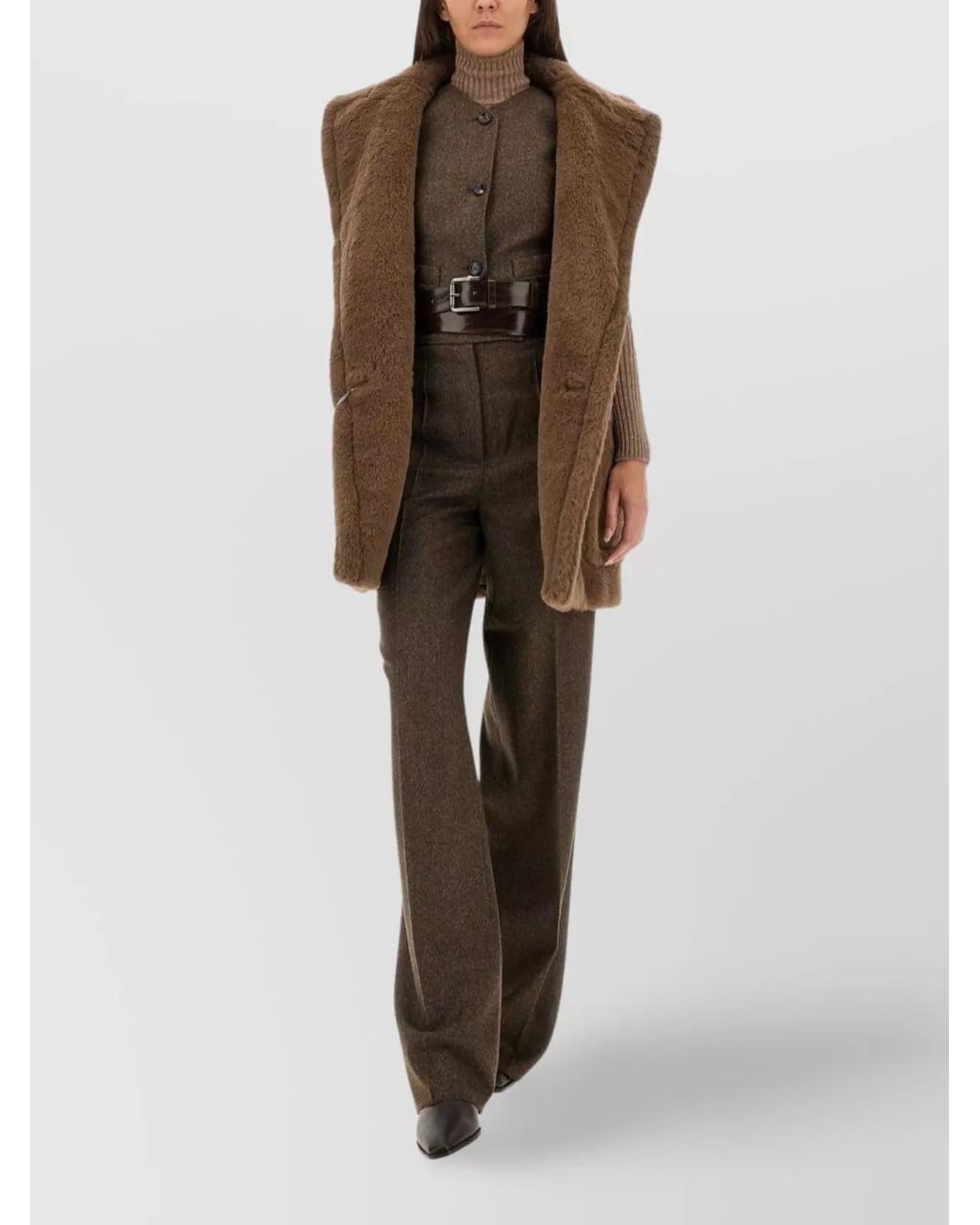 Max Mara Multicolor Wool Vest