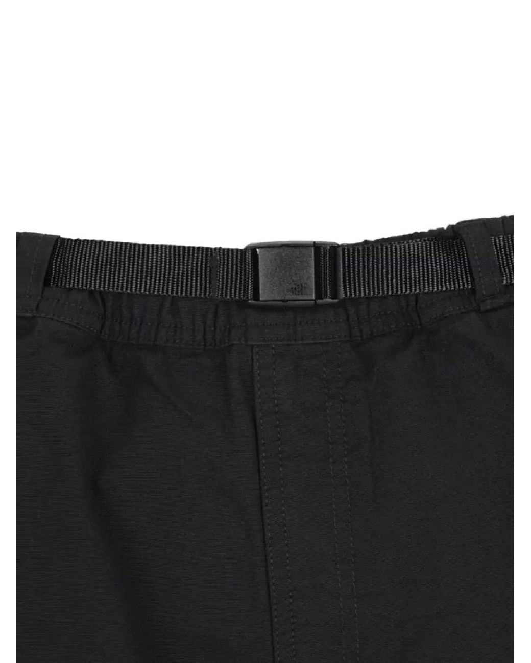 The North Face Black Outdoor Shorts Adjustable Waistband Belt for men