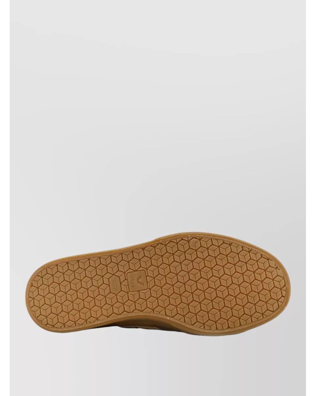 Veja Brown Leather Low-Top Sneakers for men