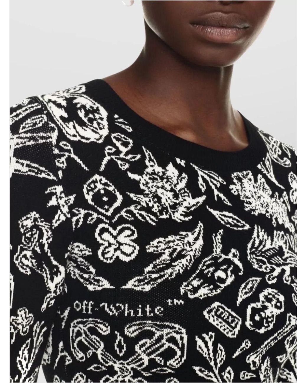 Off-White c/o Virgil Abloh Black Mini Dress