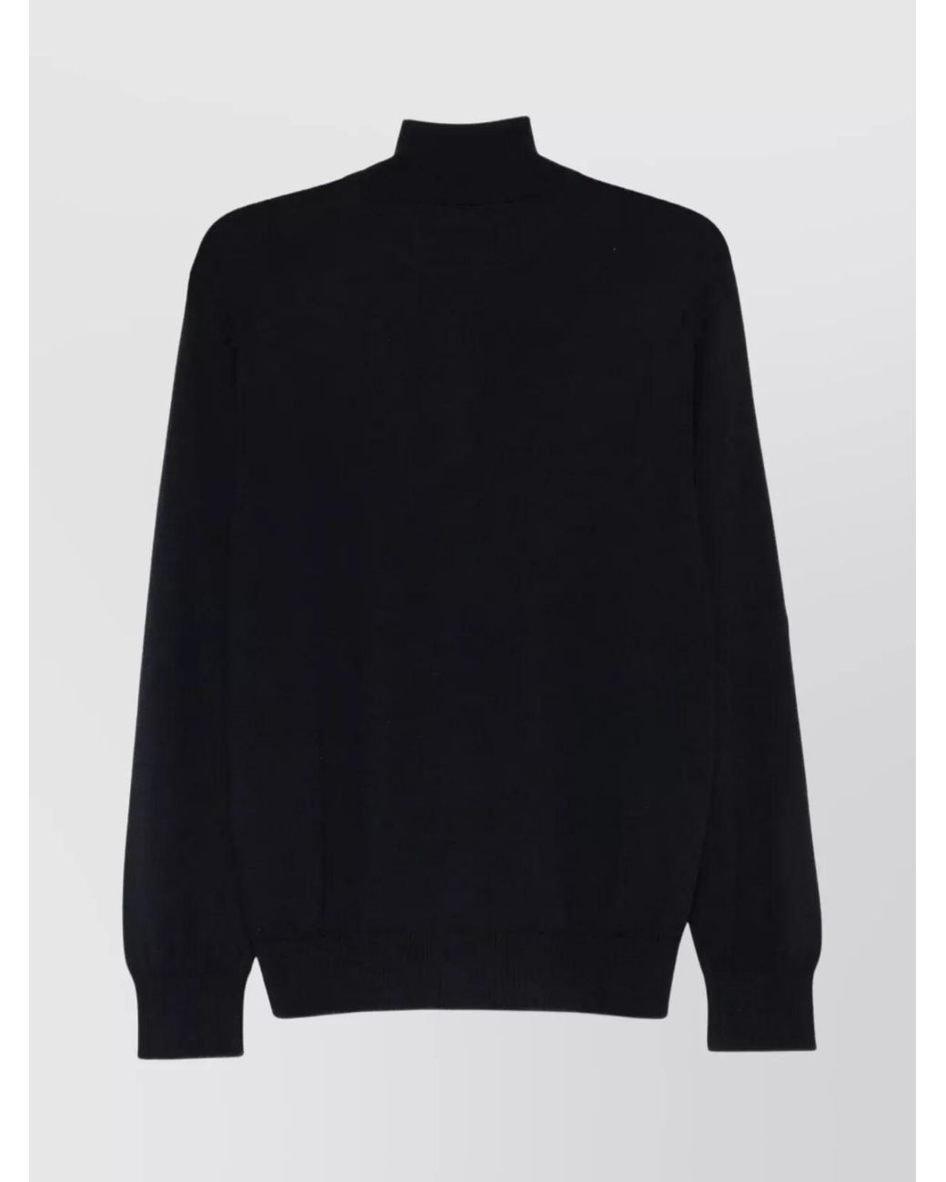 Paul & Shark Blue Wool Half Zip Sweater for men