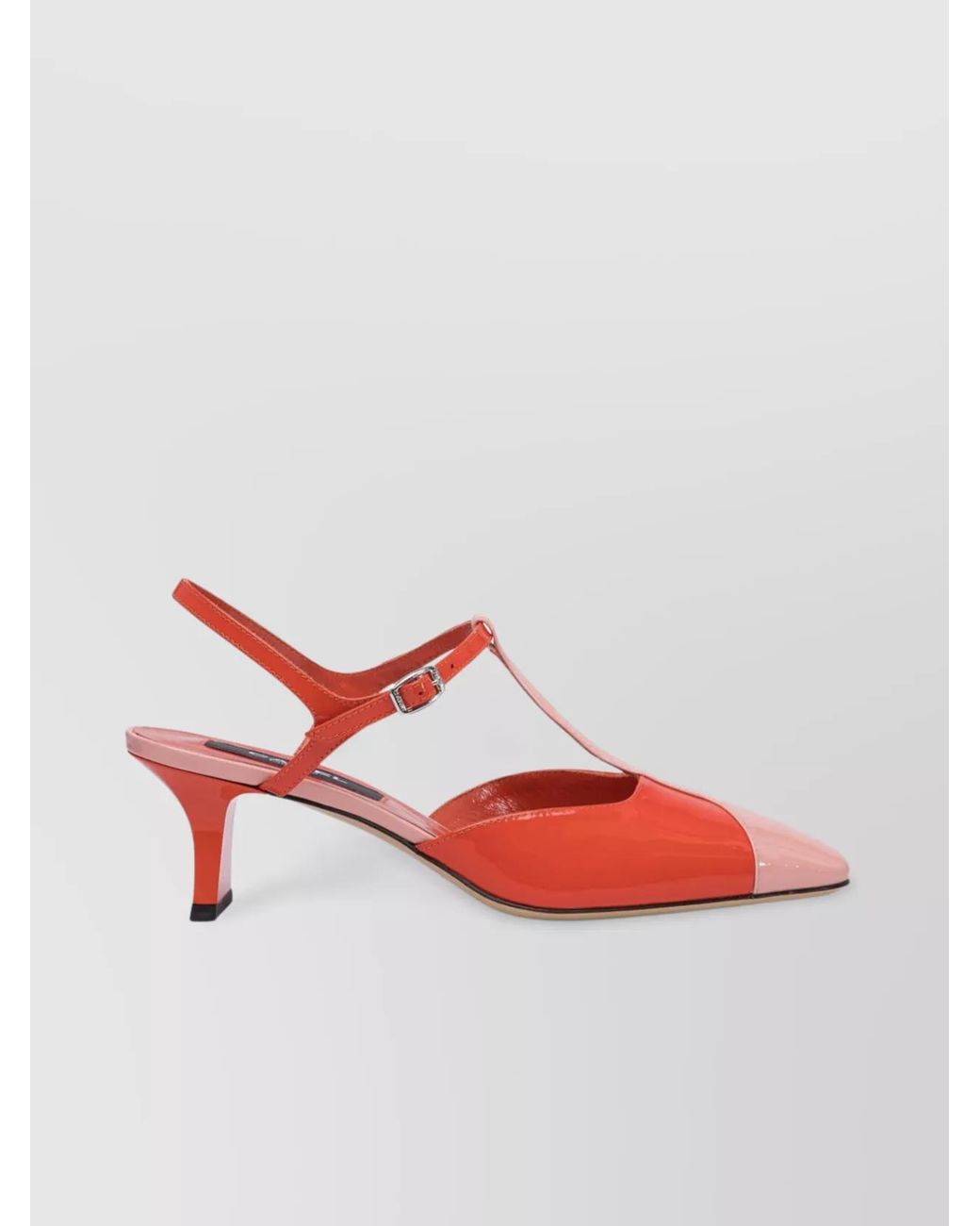 CAREL PARIS Pink Leather Sandals