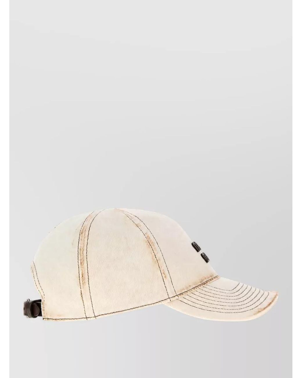 Miu Miu Natural Cotton Baseball Cap