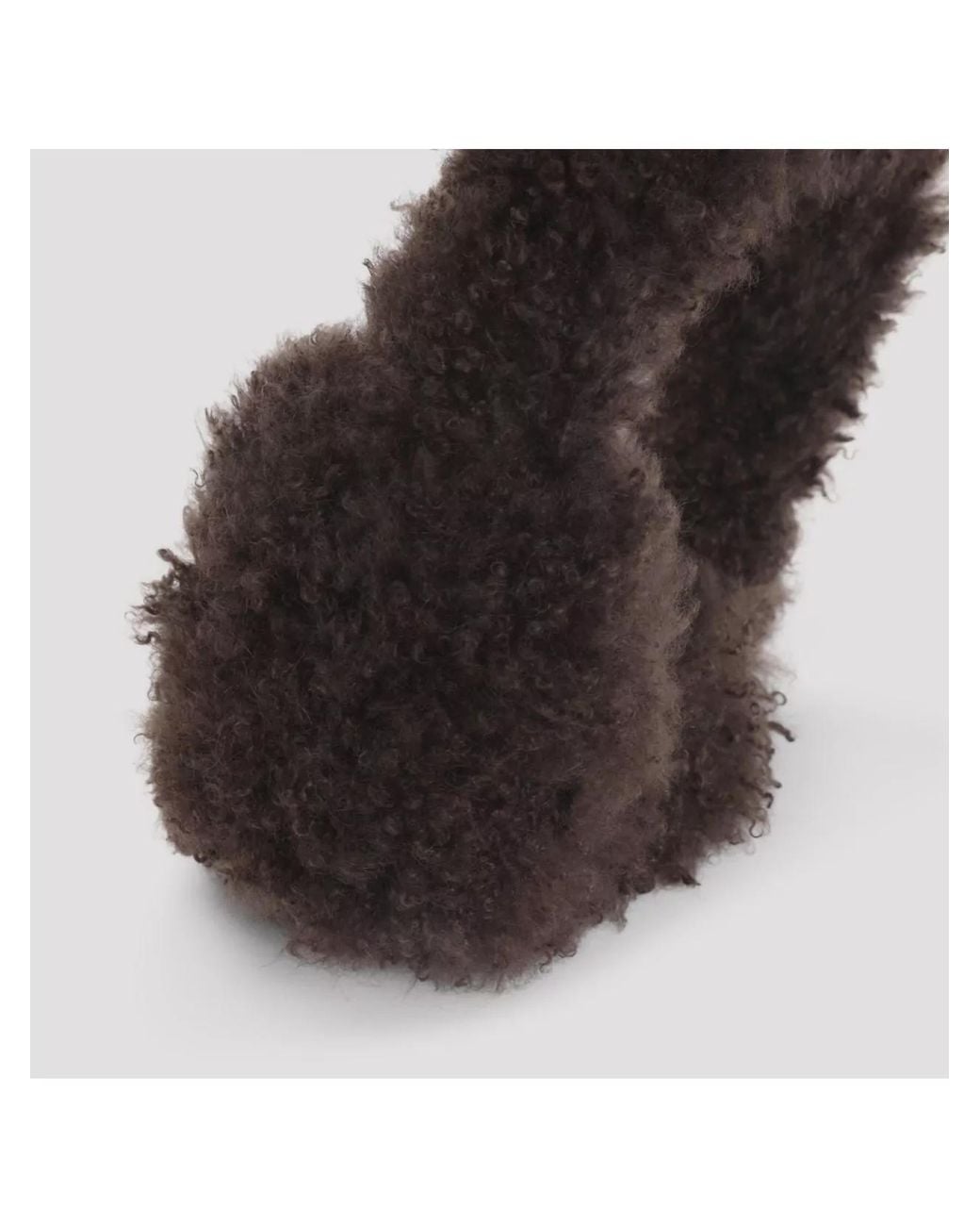 Yves Salomon Black Lamb Fur Earmuffs
