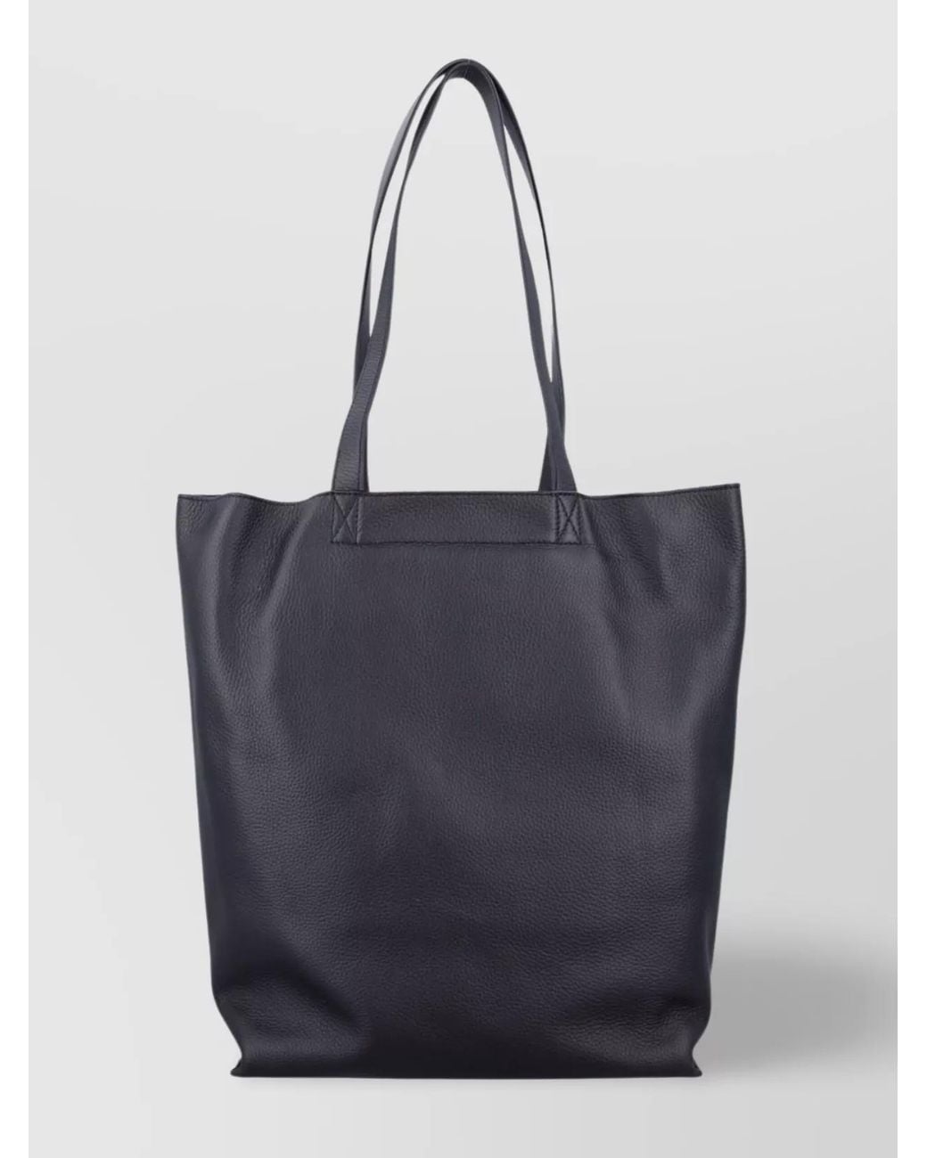 A.P.C. Blue Maiko Textured Tote Bag With Dual Handles