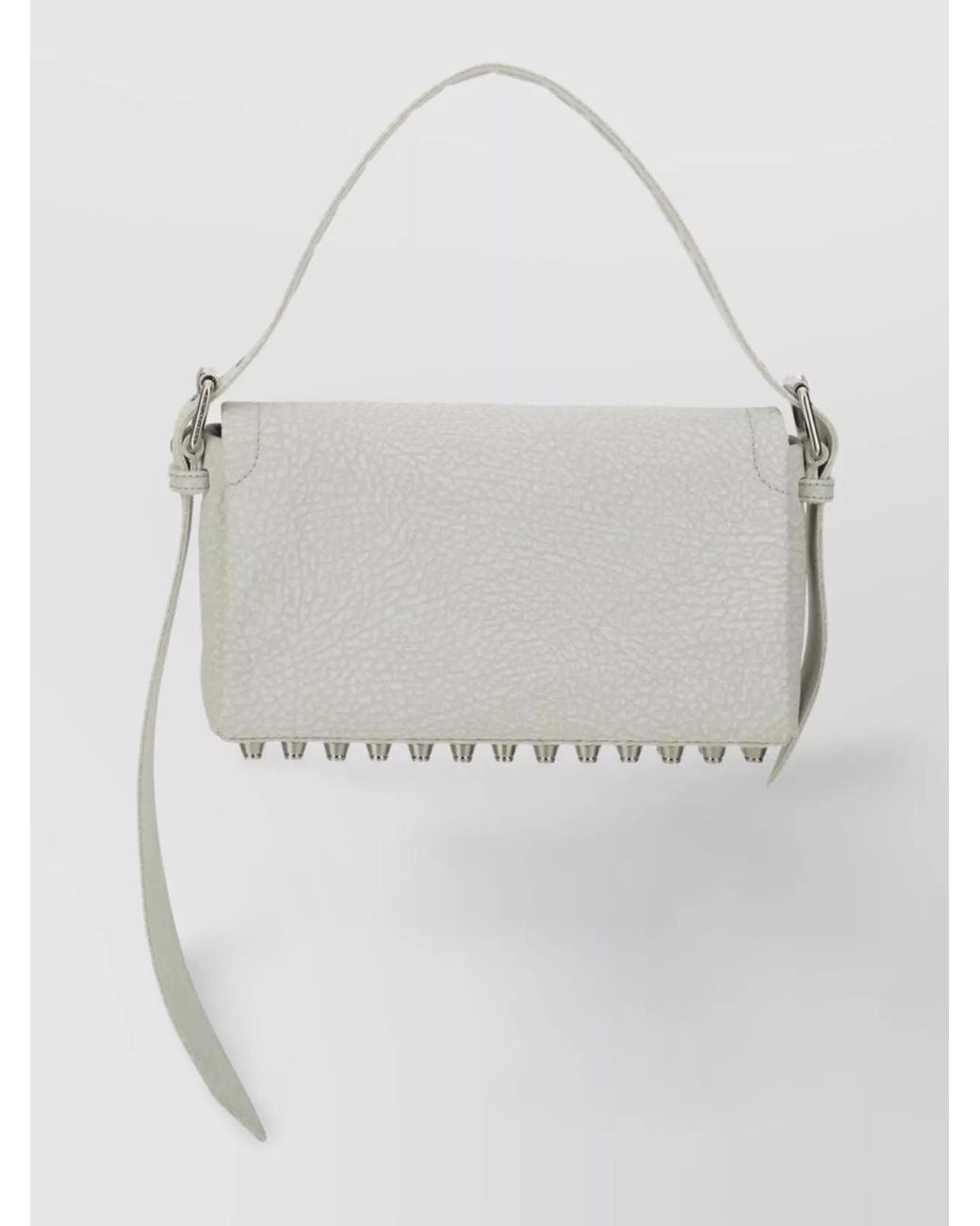 Alexander Wang White Medium Cotton Shoulder Bag