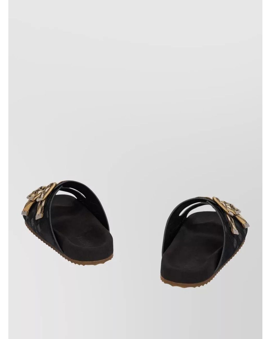 Burberry Multicolor Leather Buckled Sandals