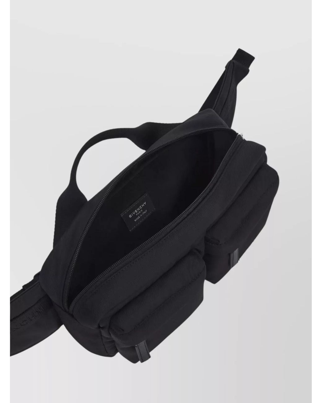 Givenchy Black Nylon Belt Bag for men