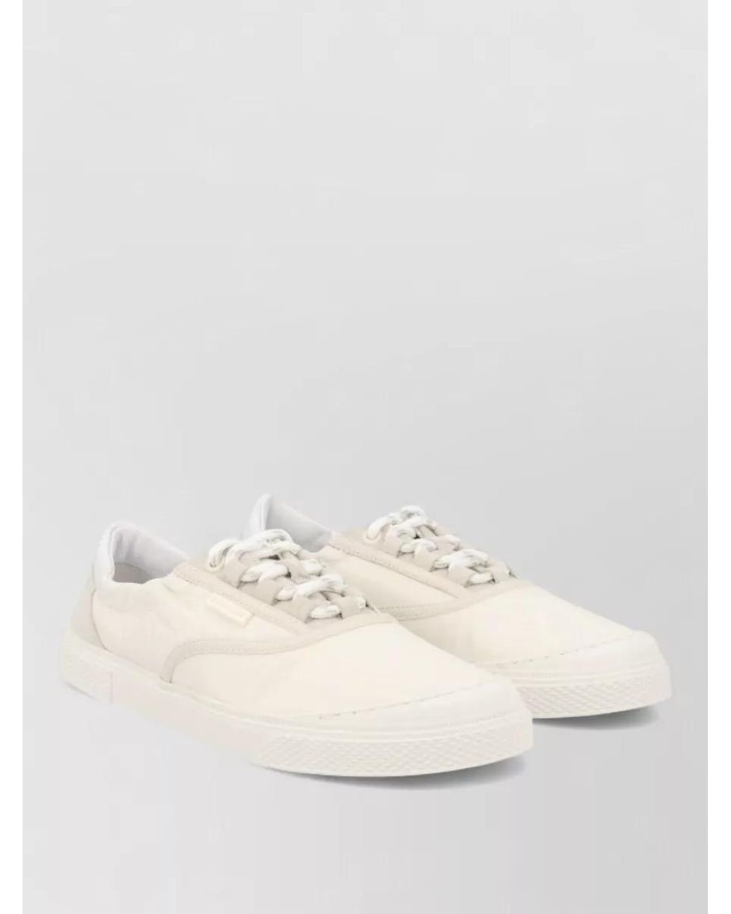 Moncler Natural Vera Leisure Lace-Up Sneakers