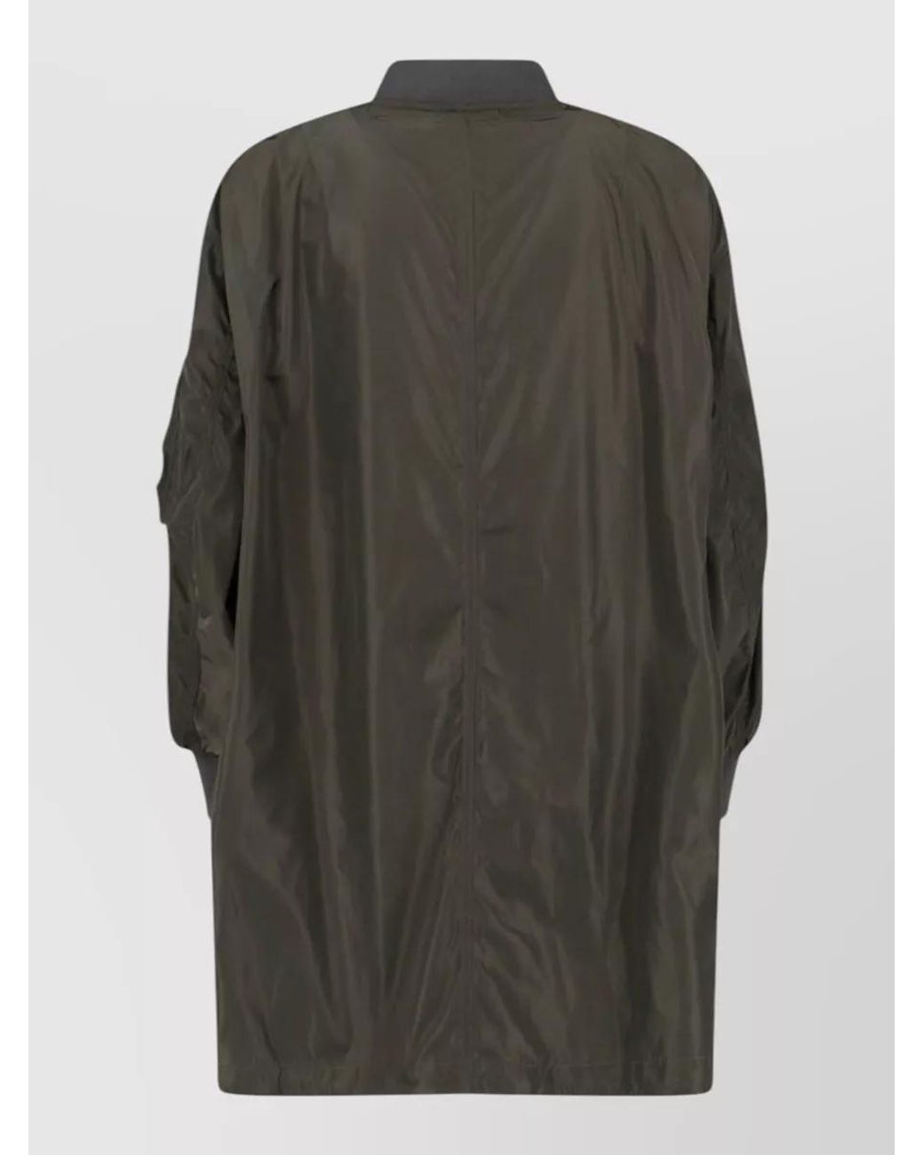 Aspesi Green Long Bomber Jacket