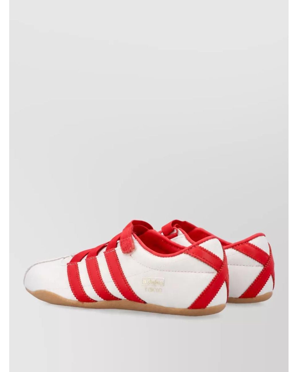 Adidas Originals Red Textile Mary Jane Sneakers