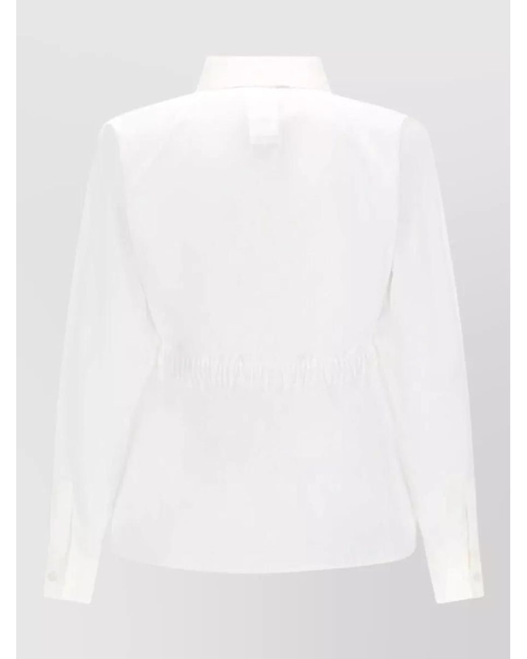 Max Mara White Cotton Shirt