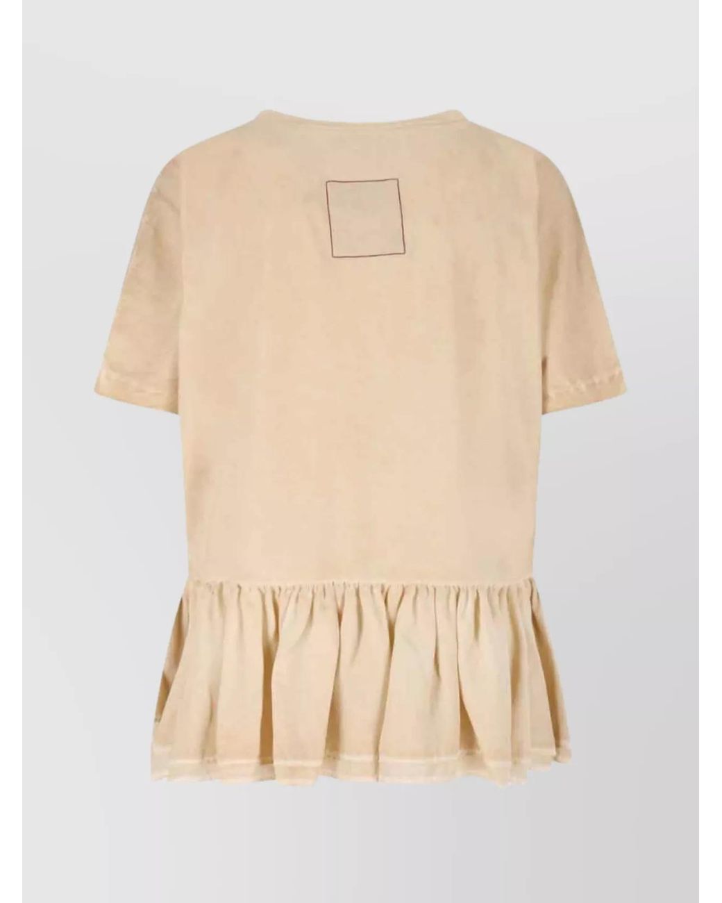 Uma Wang Natural Short-Sleeve T-Shirt