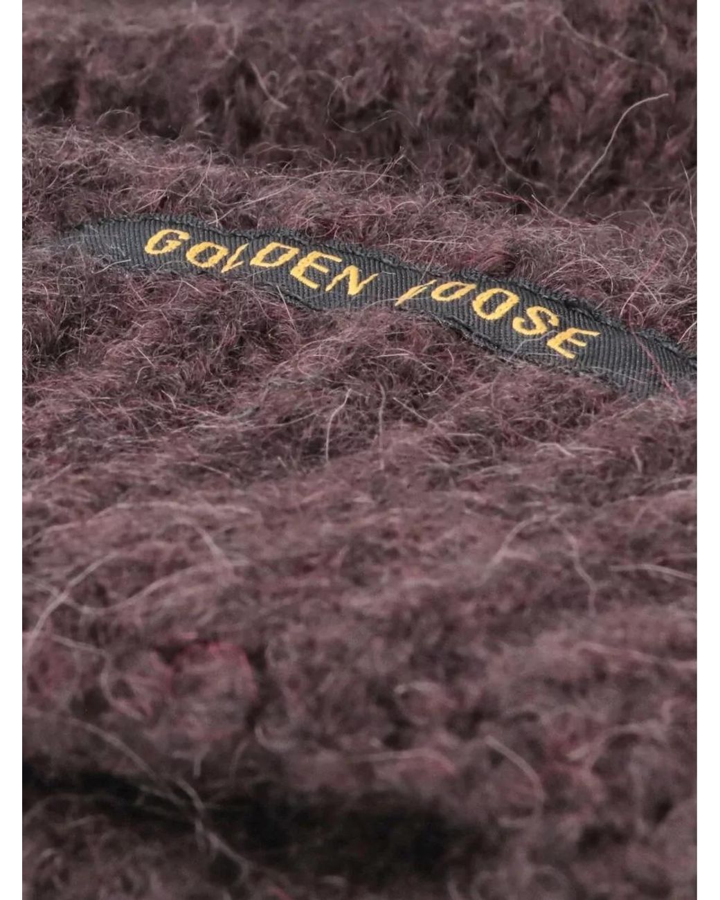 Golden Goose Deluxe Brand Purple Alpaca Wool Blend Beanie for men
