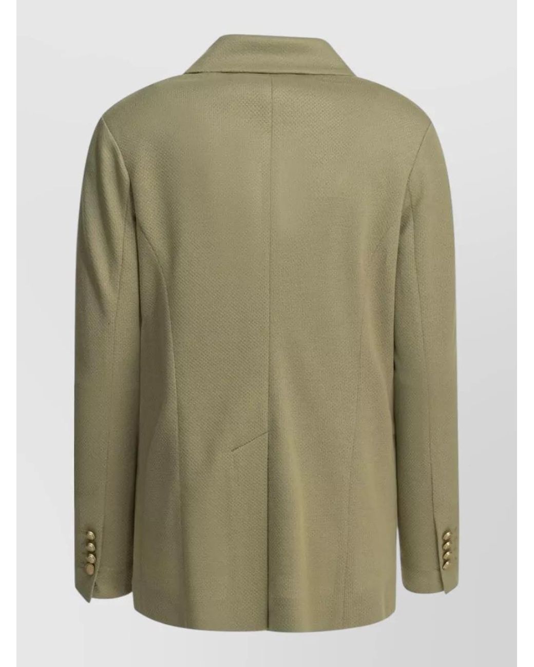 Circolo 1901 Green Single-Breasted Suit Jacket