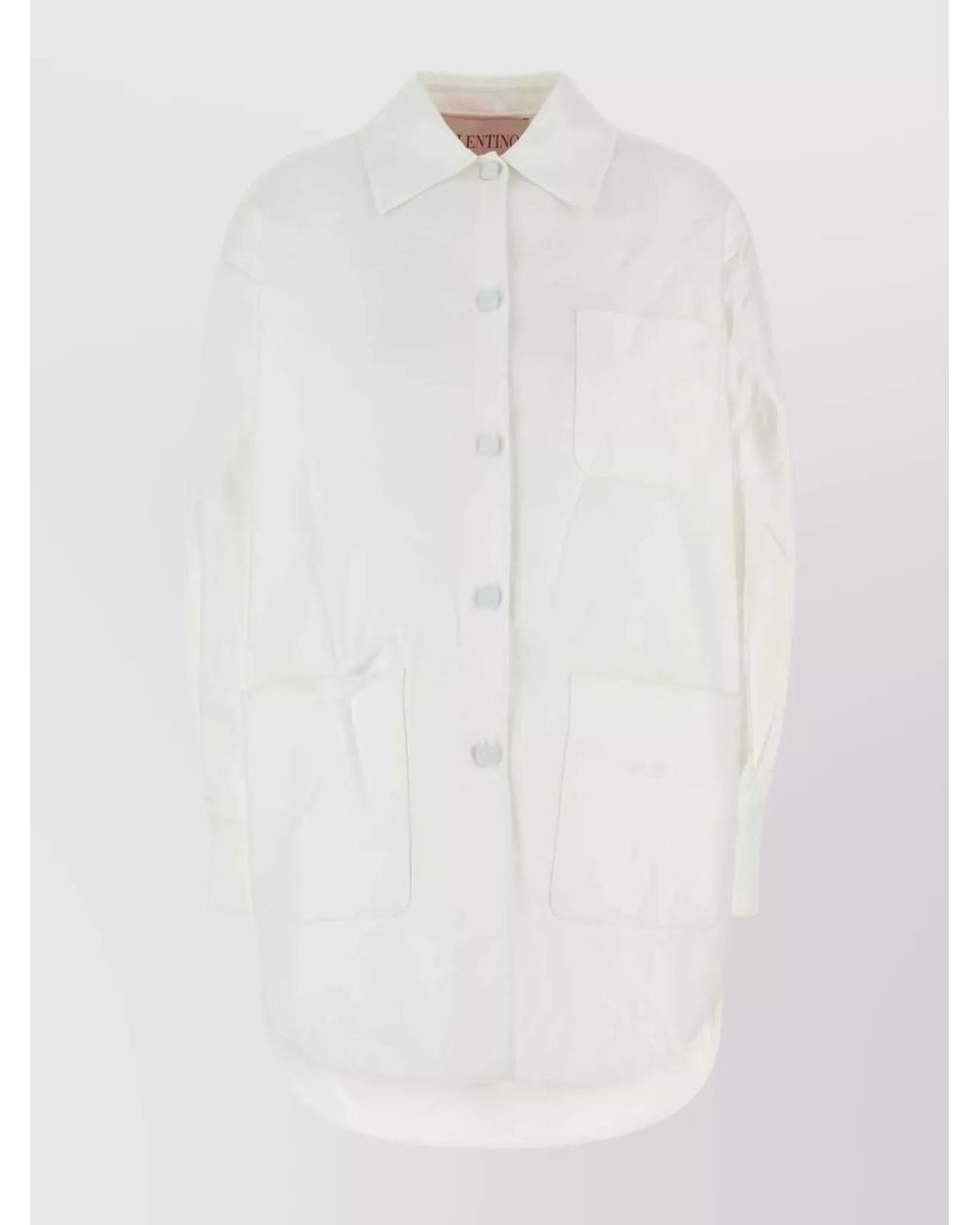 Valentino Garavani White Oversized Jacket
