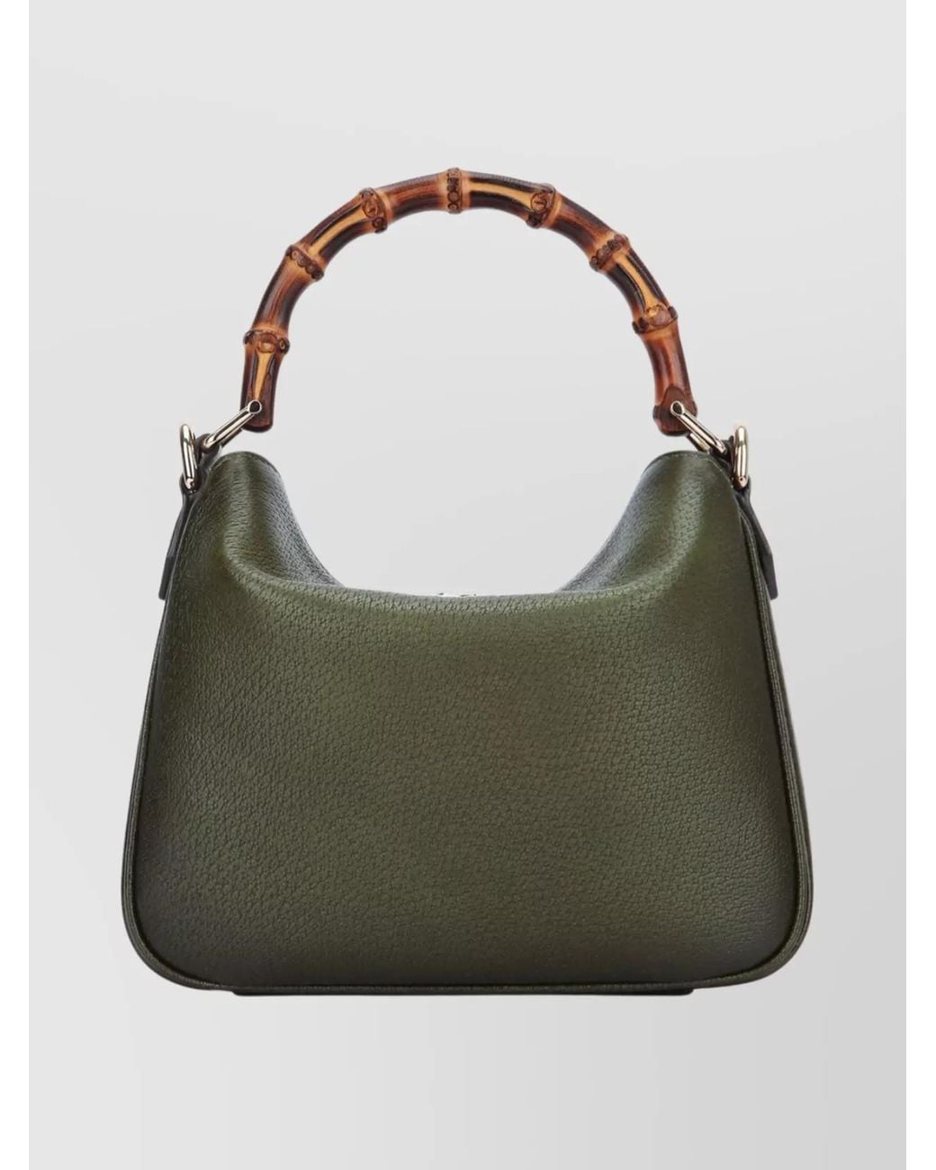 Gucci Green Leather Crossbody Bag