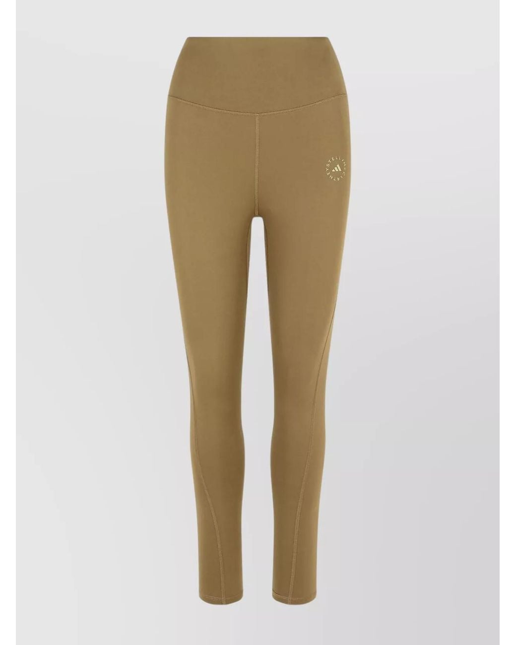 Adidas By Stella McCartney Natural High-Rise Leggings
