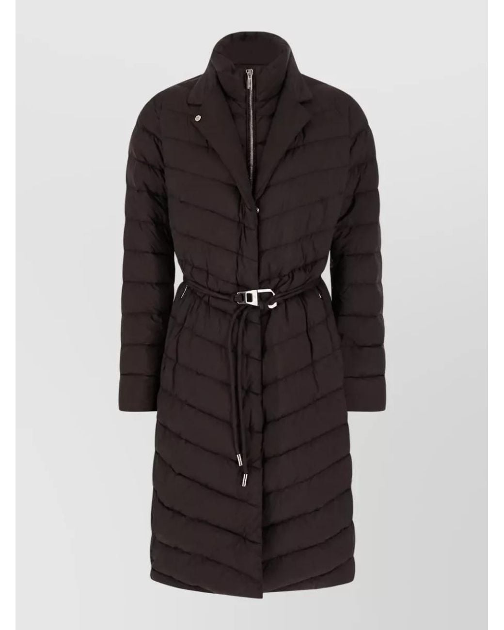 Moorer Black Down Puffer Jacket