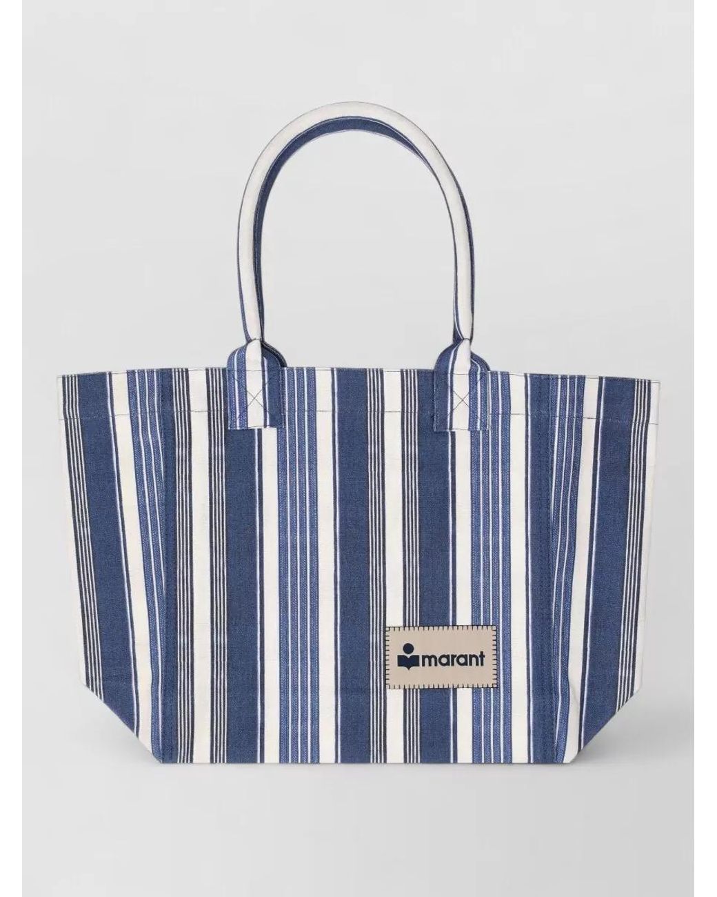 Isabel Marant Blue Na Cotton Beach Bag