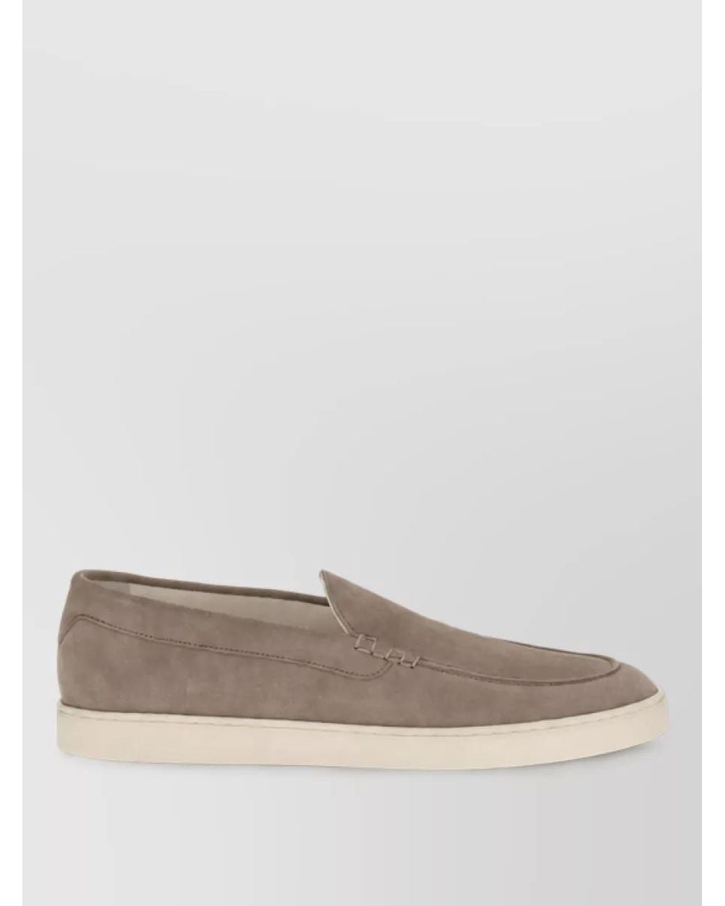 Brunello Cucinelli Multicolor Calf Leather Slip-On Loafers for men