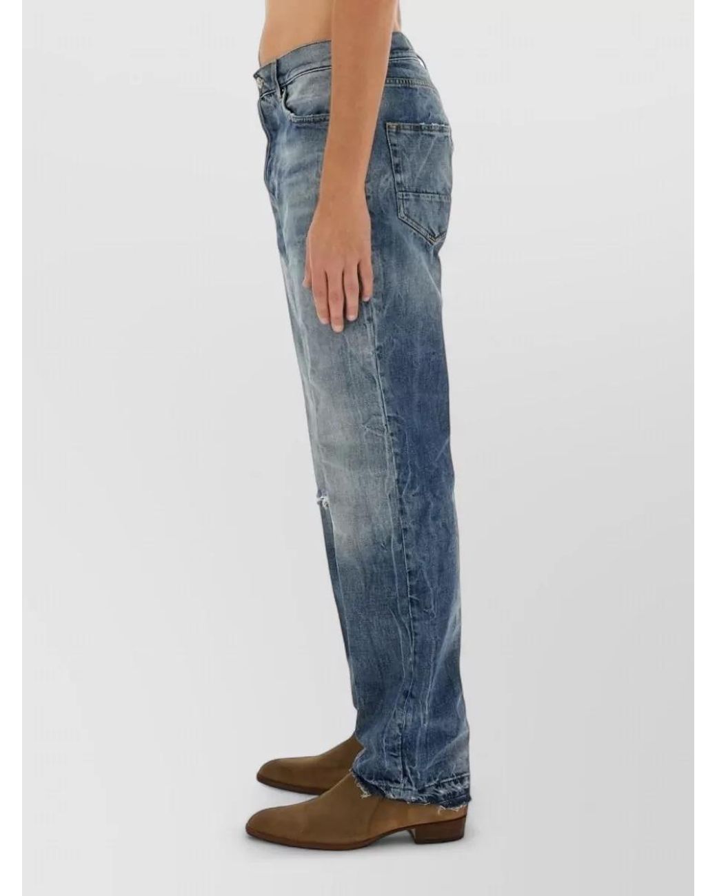 Department 5 Blue Denim Jeans for men