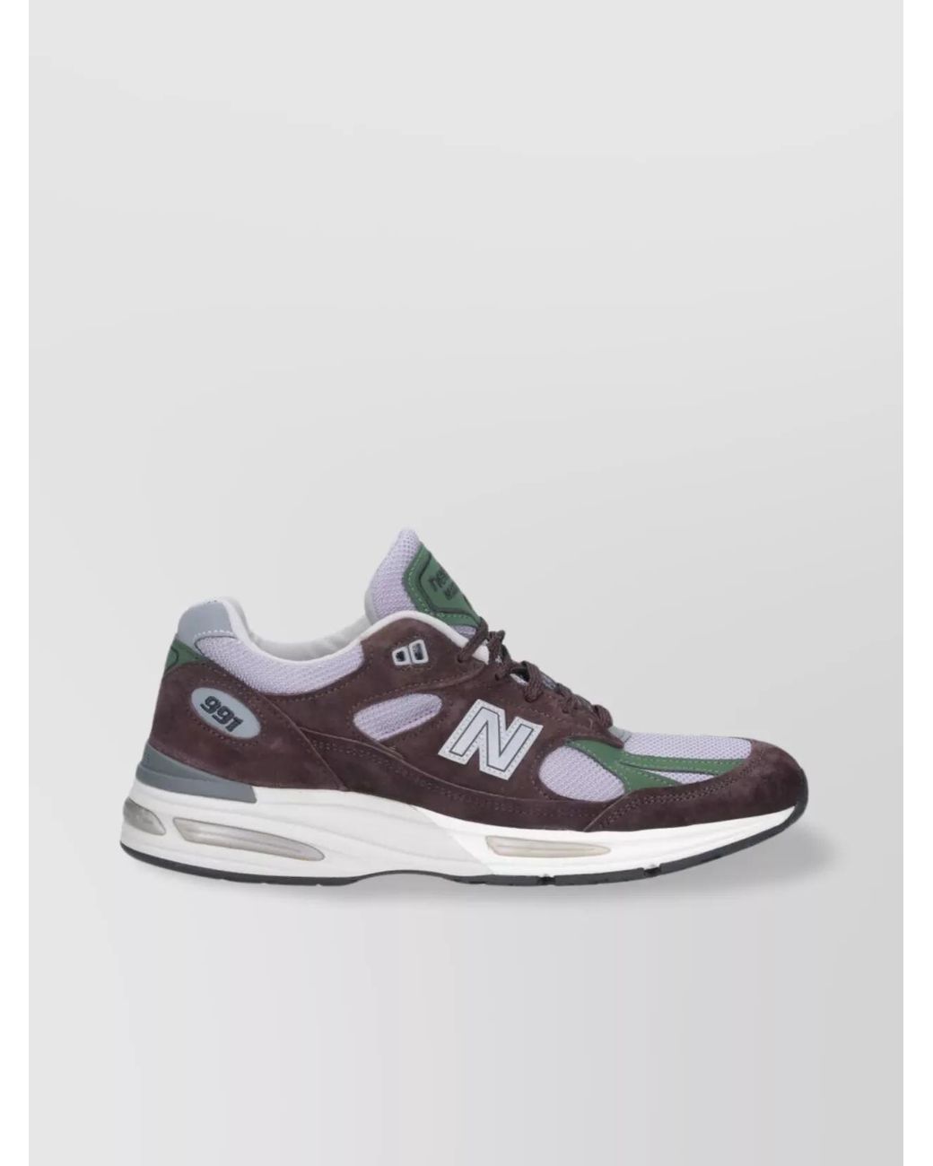 New Balance Multicolor Leather Low Top Sneakers