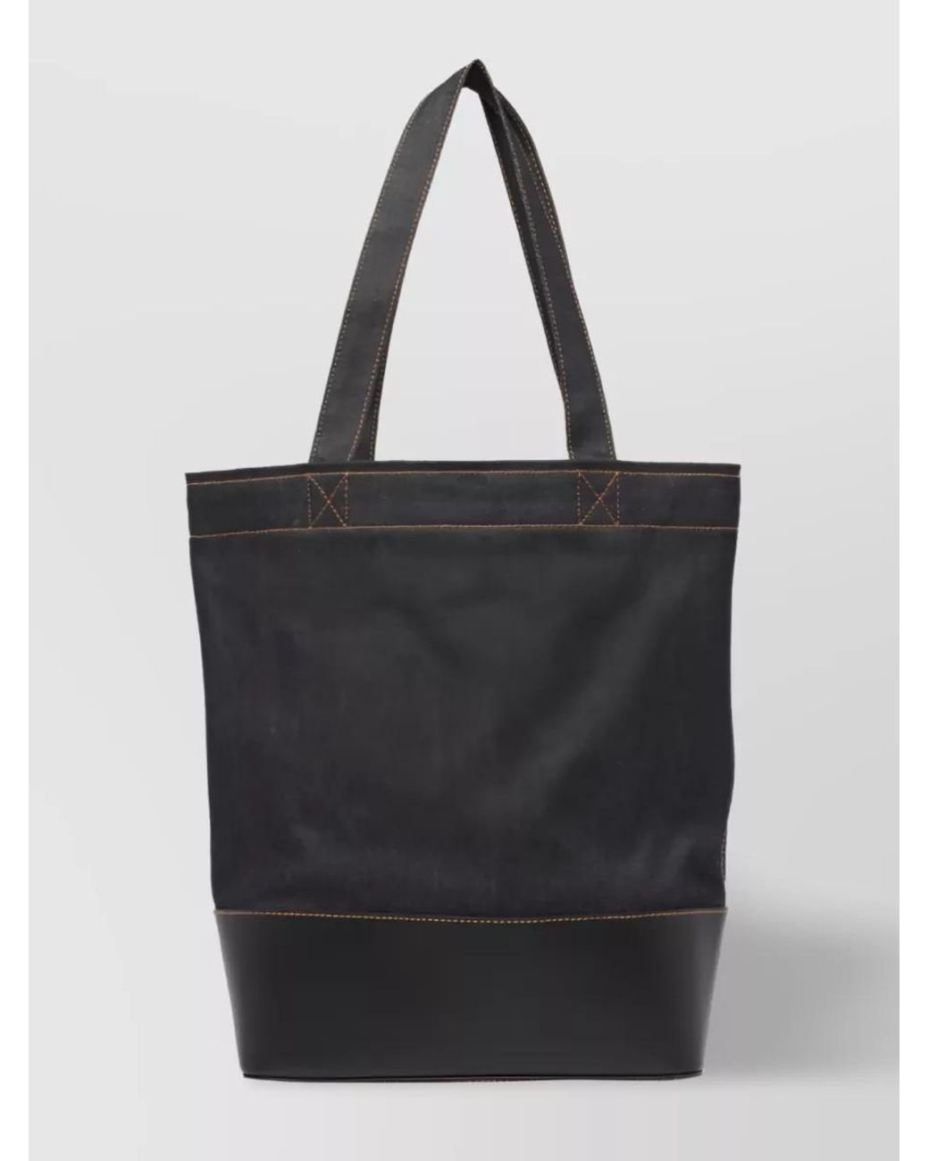 A.P.C. Blue Denim Tote Bag