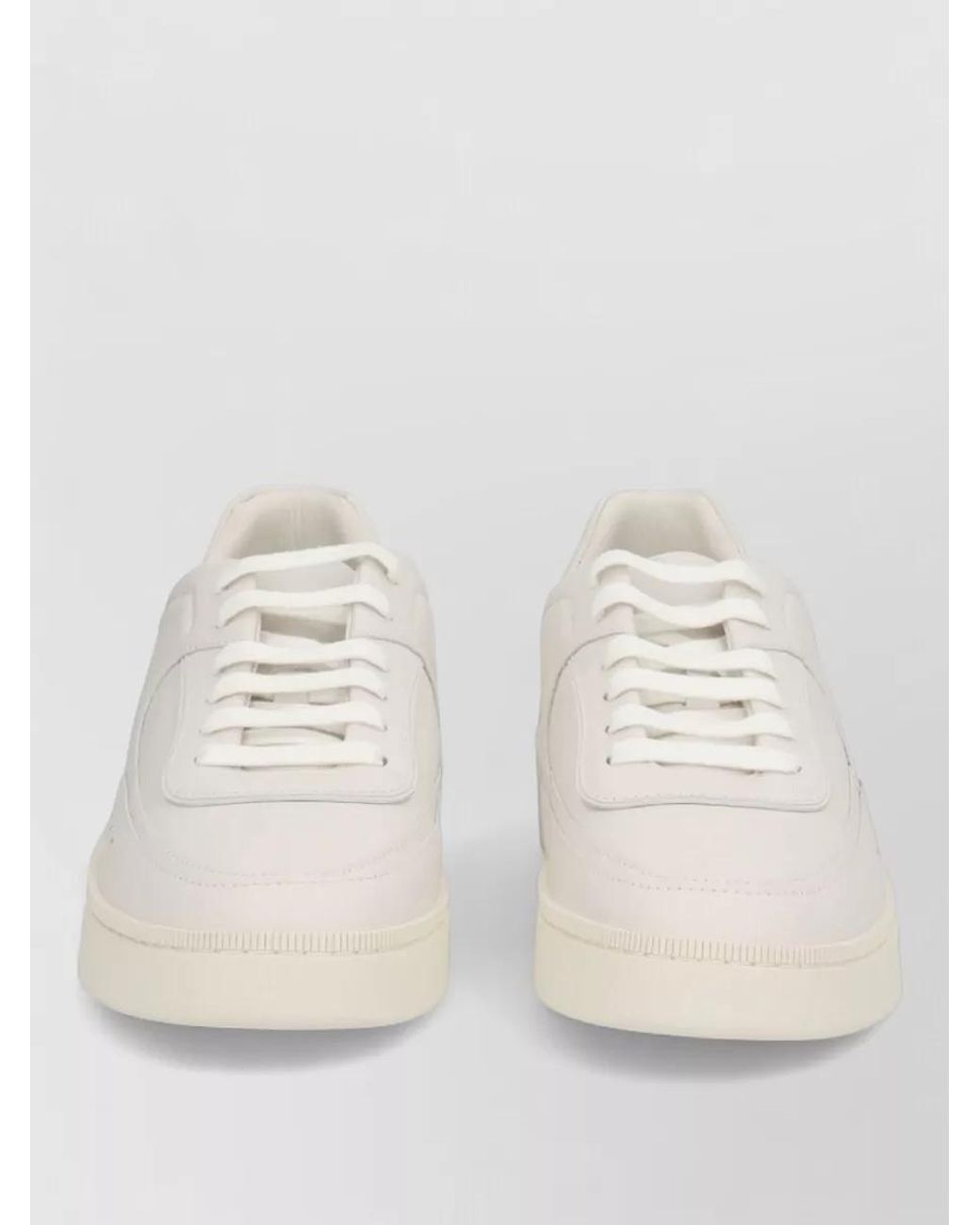 Bally Natural Leather Lace-Up Sneakers for men