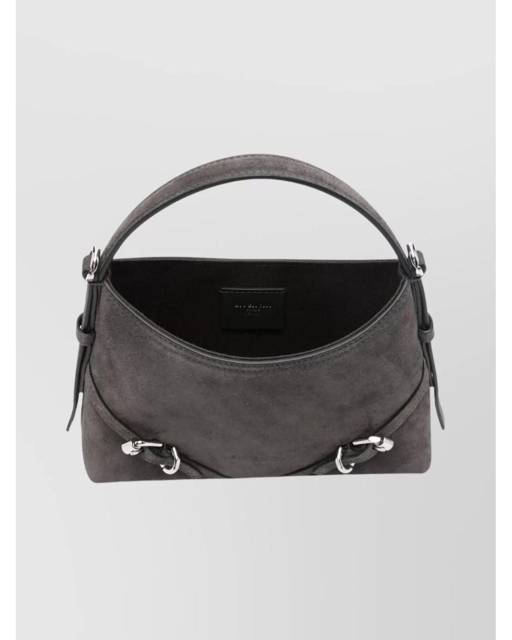 Givenchy Black Buckle-Detail Mini Bag