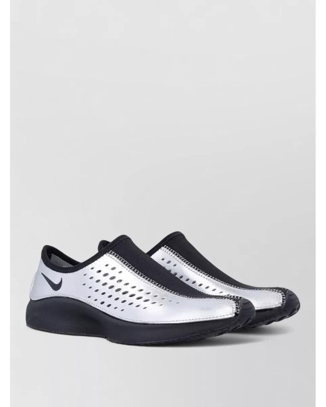 Nike Multicolor Leather Slip-On Sneakers