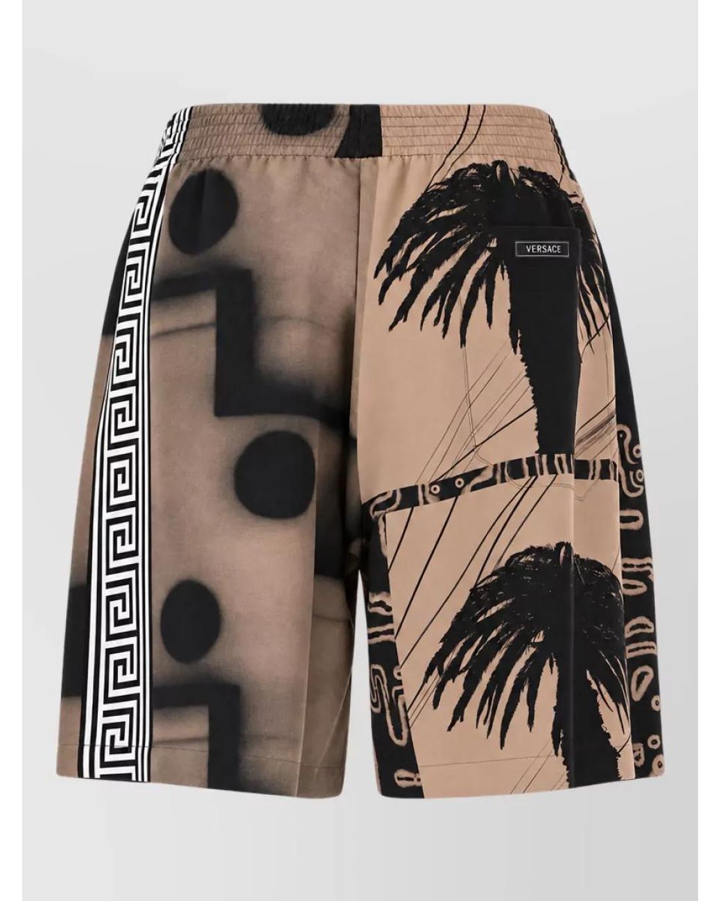 Versace Black Swim Shorts for men