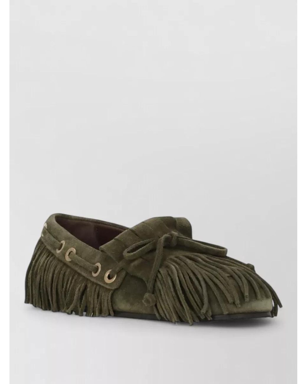 Etro Multicolor Suede Moccasins