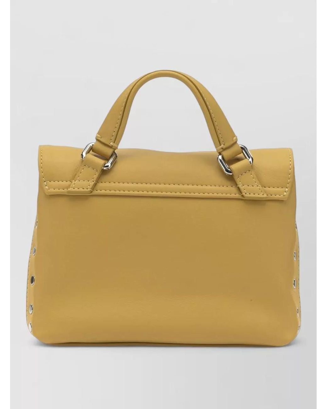 Zanellato Metallic Leather Mini Cross-Body Bag