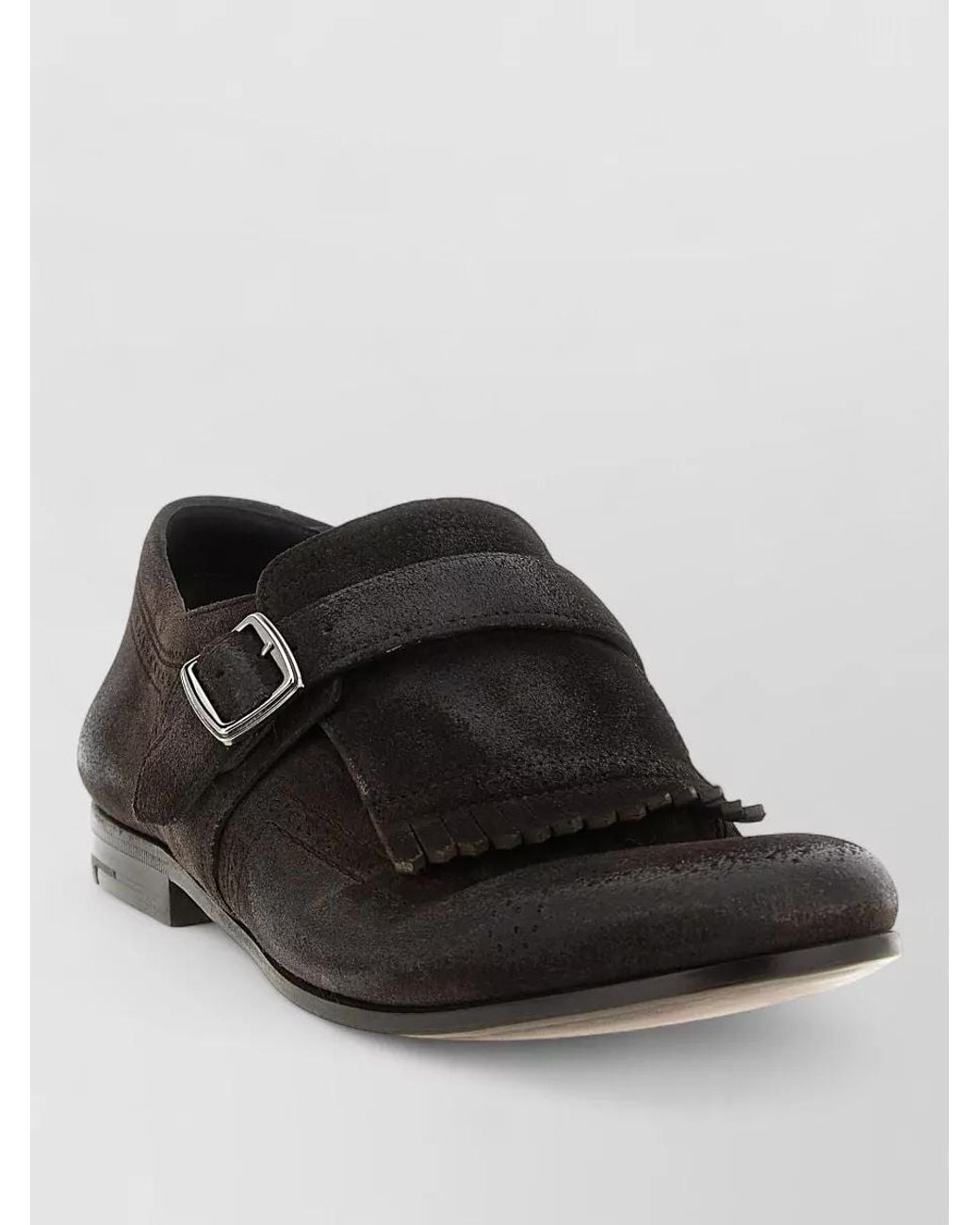 Church's Black Leather Loafers for men