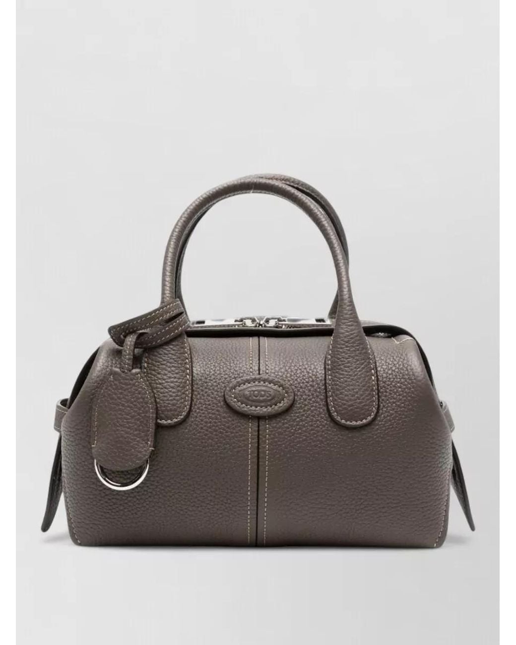 Tod's Gray Di Bag Mini Leather Shoulder Bag