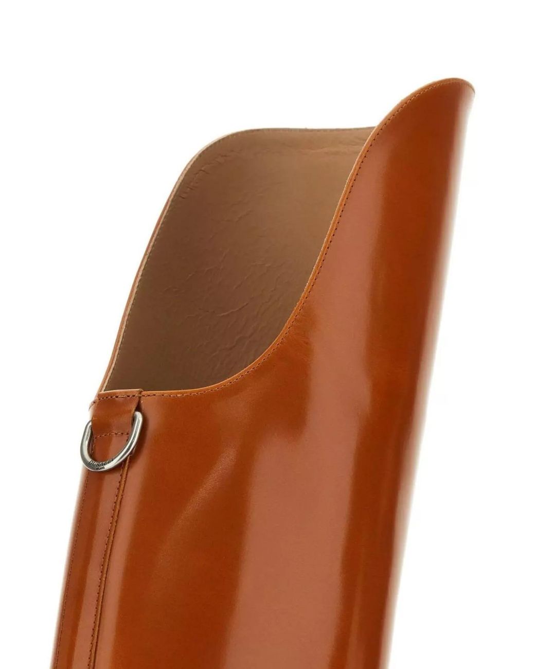 DURAZZI MILANO Brown Leather Equestrian Boots