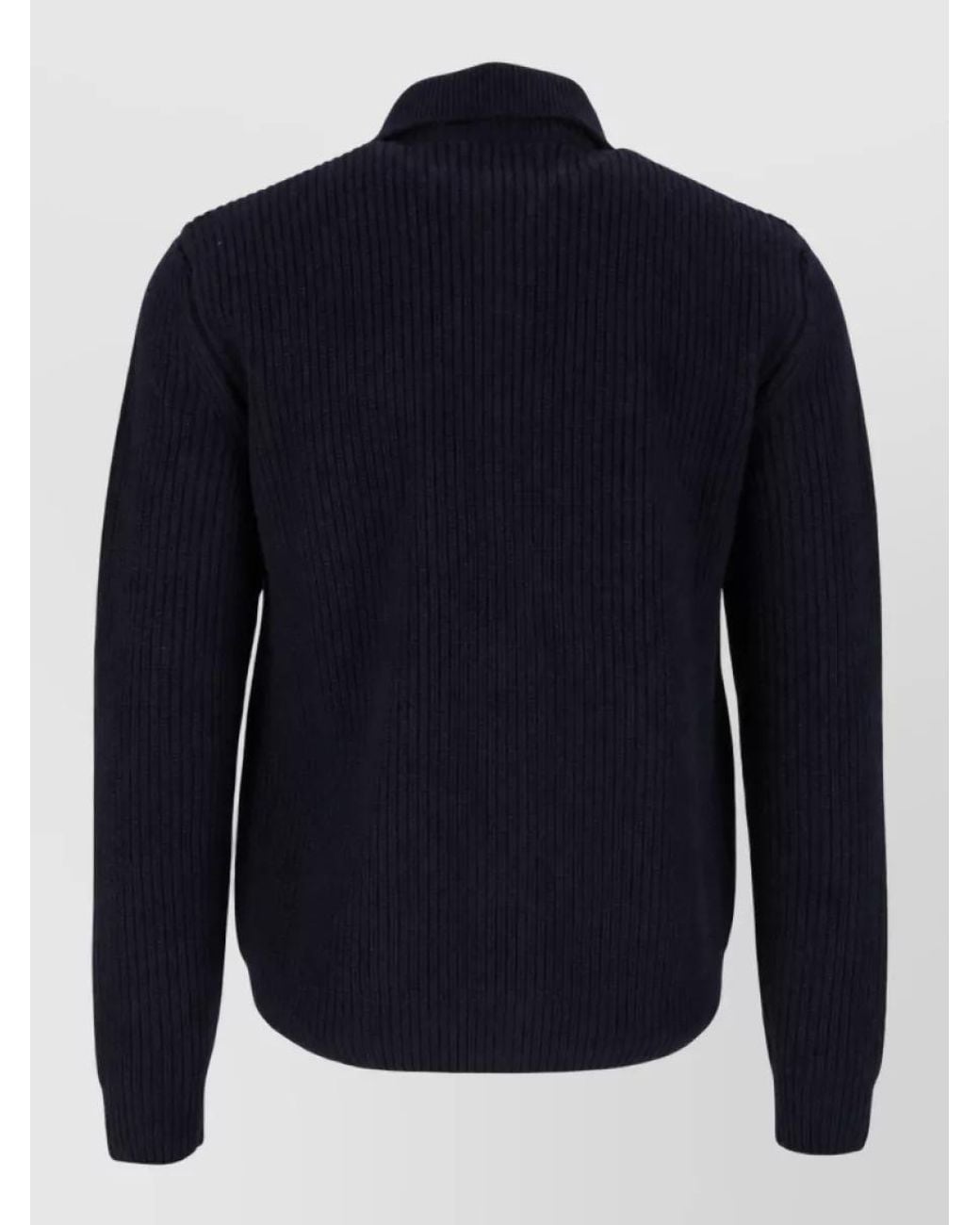 Zanone Blue Wool Jumper for men