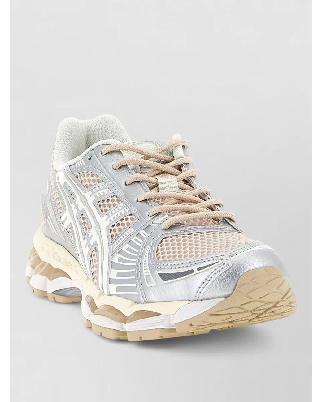 Asics Multicolor Synthetic Leather Low-Top Sneakers