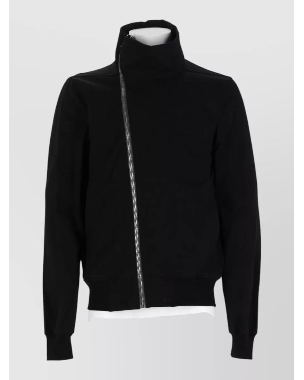 Rick Owens Black Cotton Lightweight Jacket for men