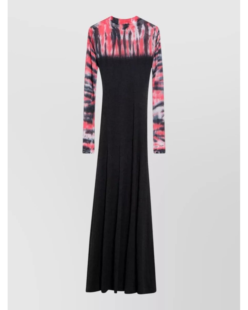 Balenciaga White Printed Maxi Dress