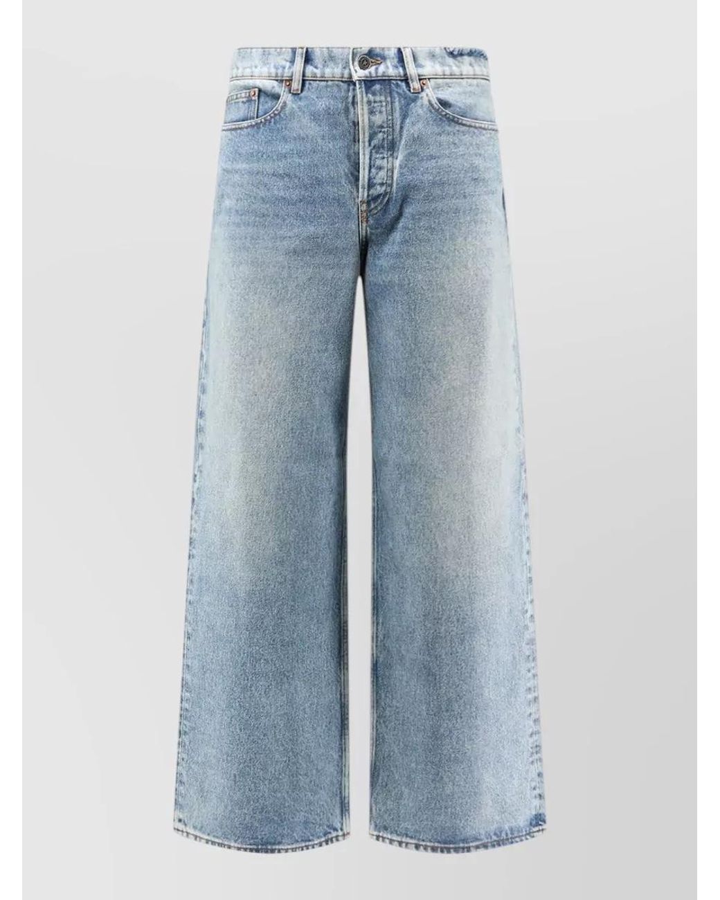Golden Goose Deluxe Brand Blue Denim Straight-Leg Jeans for men