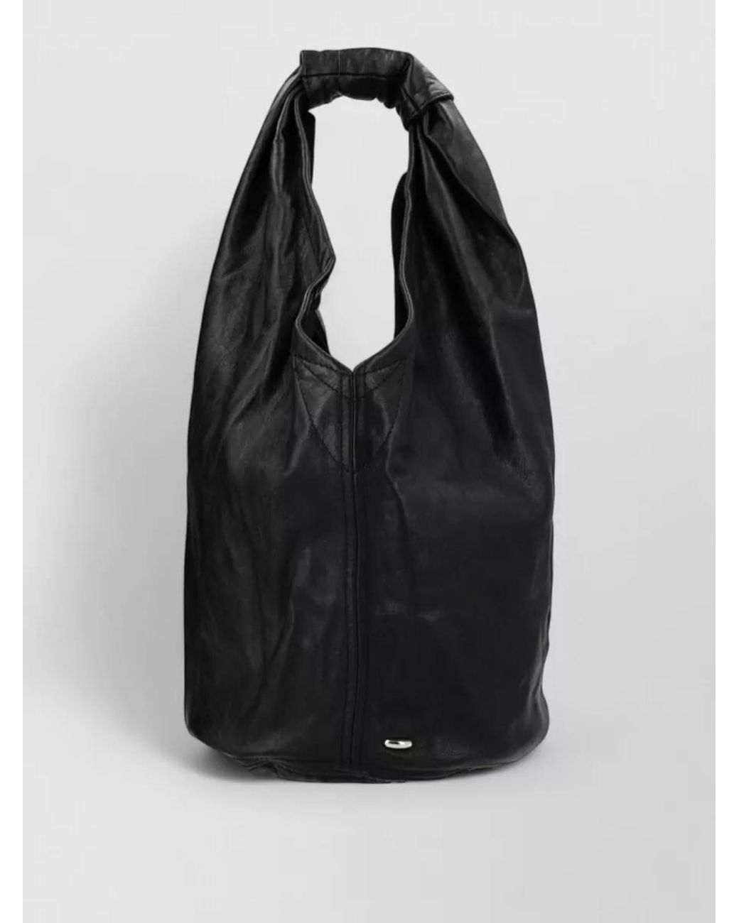 Our Legacy Black Leather Shoulder Bag for men