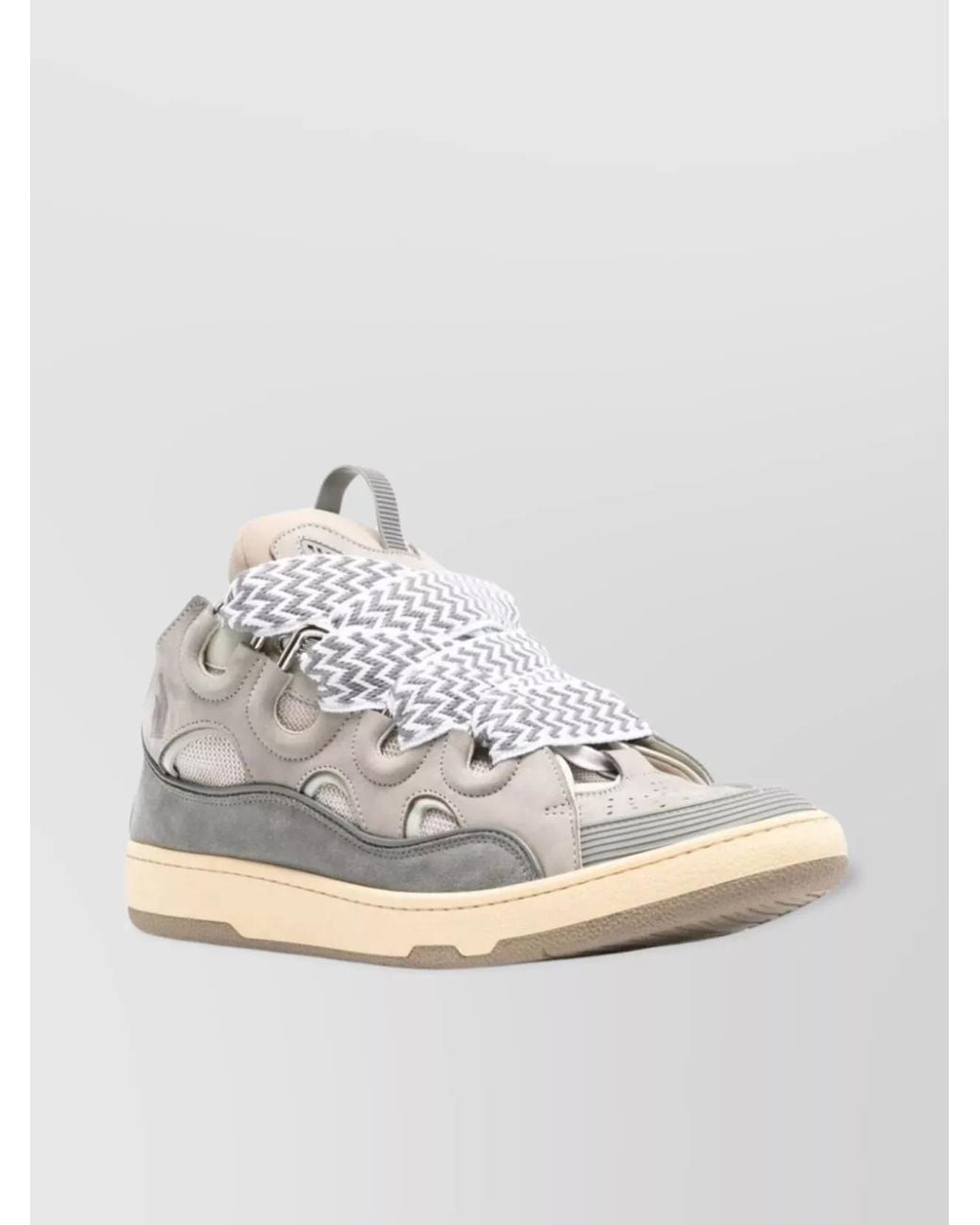 Lanvin Natural Leather Low-Top Sneakers for men